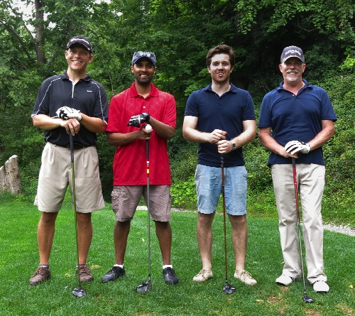 The High-throughput-ters: Roman Melnyk, Trevor Moraes, Vincent Nadeau and Peter MacDonald 
